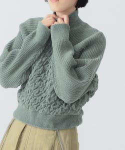 RBS / モール キリカエ ハイネック ニット