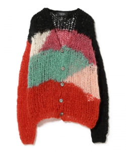 ▲UNUSED / Mohair knit cardigan