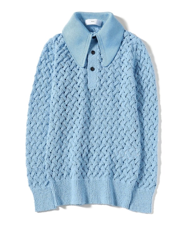 トップス TOGA PULLA / LOGO KNIT POLOSHIRT TOGA TOO / LOGO KNIT POLO SHIRT | glitter ONL