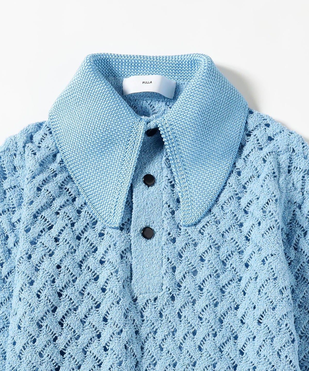 Ray BEAMS（レイ ビームス）TOGA PULLA / LACE KNIT POLO SHIRT