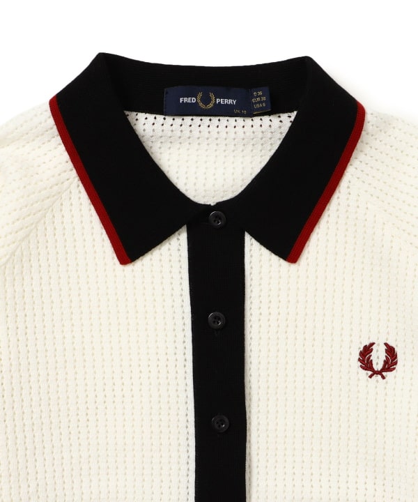 Ray BEAMS（レイ ビームス）【+15%ポイントUP】【別注】FRED PERRY / KNITTED CARDIGAN（トップス  カーディガン）通販｜BEAMS