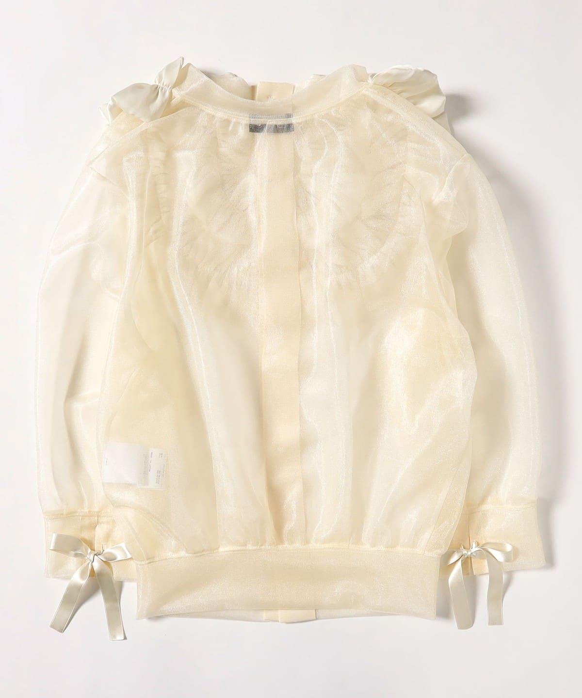 RAY BEAMS フリルレースカーディガン Ray BEAMS（レイ ビームス）のカーディガン通販アイテム検索｜BEAMS