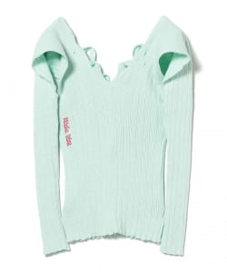 Nadia Wire / Scallop Rib Jumper