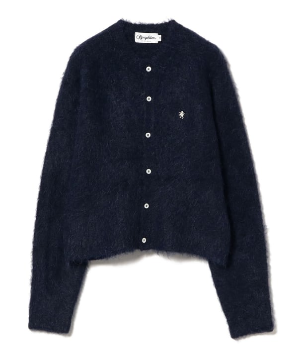 Ray BEAMS（レイ ビームス）Gymphlex / シャギー ニット カーディガン