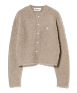 Gymphlex / Shaggy knit cardigan
