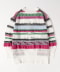 Off-White*Pink/Saxe/Green/B