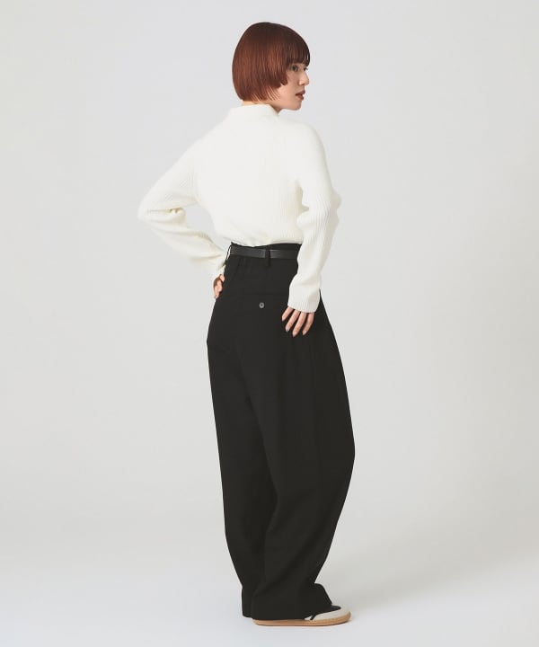 【あらぽん】リブニットポロ　レイビームス Ray BEAMS（レイ ビームス）【タイムセール】リブ ニット ポロ
