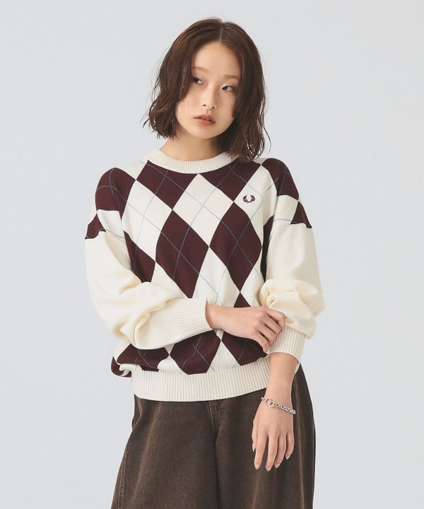 Ray BEAMS（レイ ビームス）【別注】FRED PERRY / ARGYLE JUMPER
