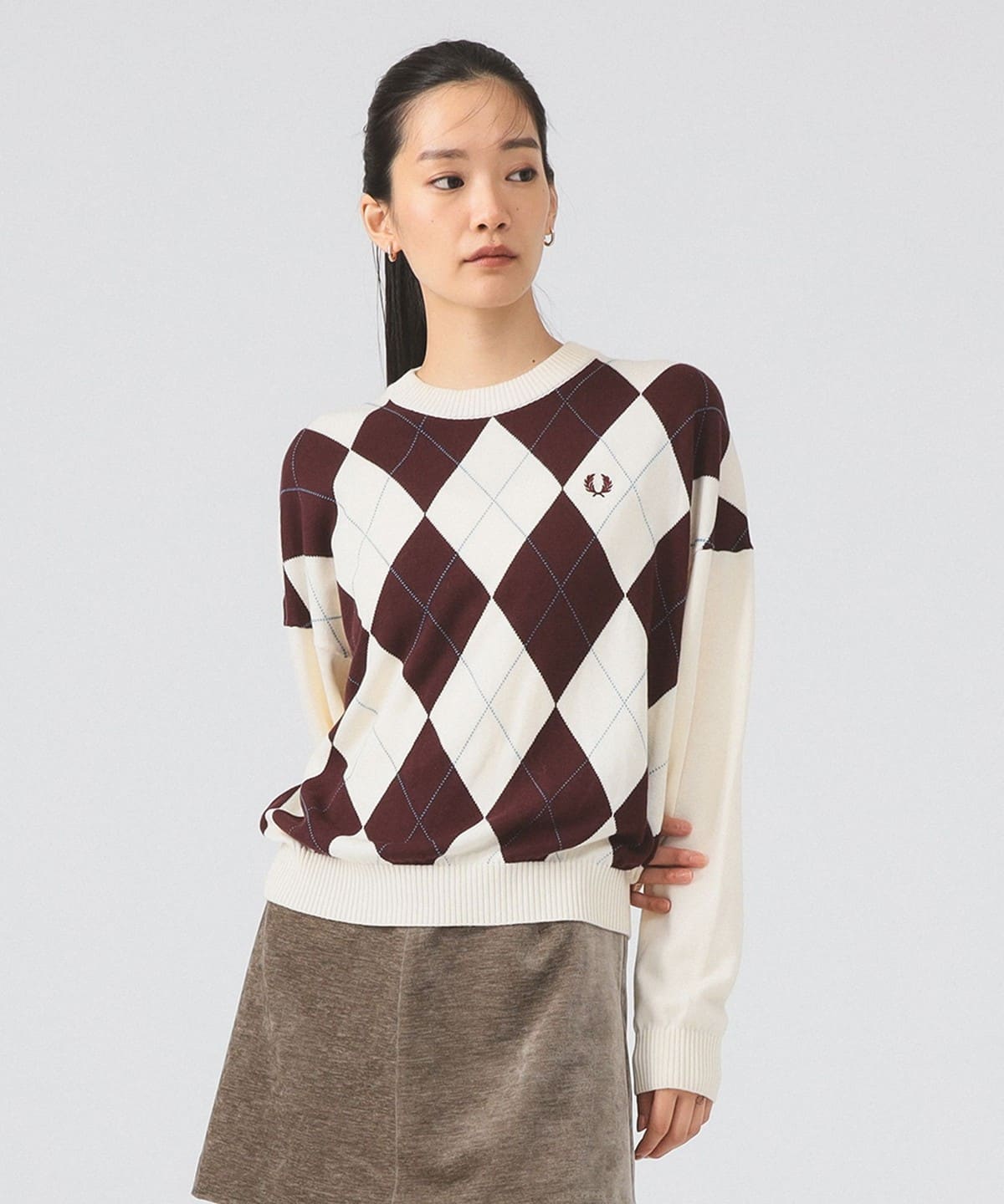 FRED PERRY × Ray BEAMS シャギーニット エクリュ 予約商品】気になる！！｜ビームス 立川｜BEAMS