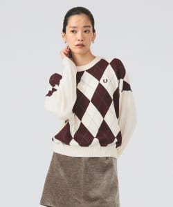【+15%ポイントUP】【別注】FRED PERRY / ARGYLE JUMPER