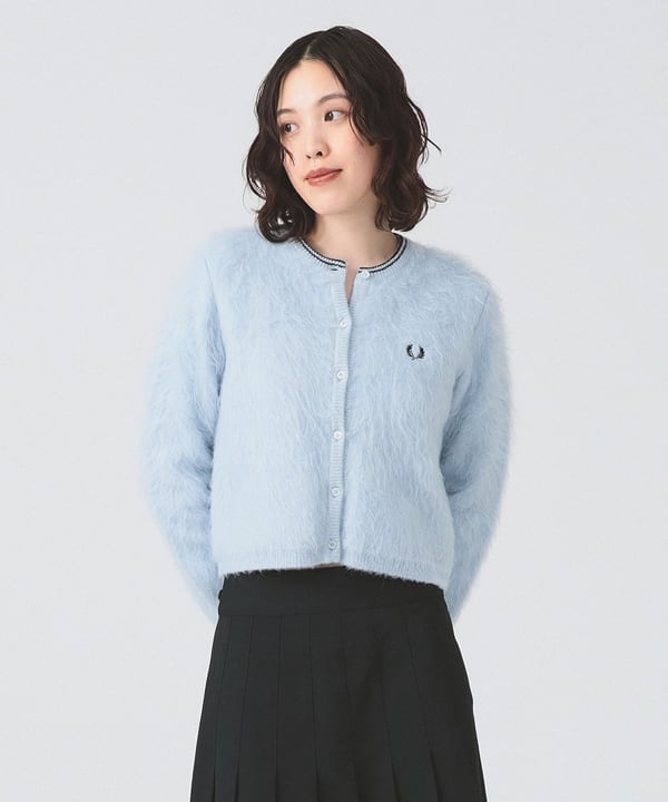 24AW レイビームス別注　フレッドペリー　フラッフィーカーディガン 24AW レイビームス別注 フレッドペリー フラッフィーカーディガン