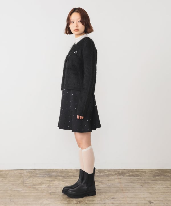 24AW レイビームス別注　フレッドペリー　フラッフィーカーディガン 24AW レイビームス別注 フレッドペリー フラッフィー