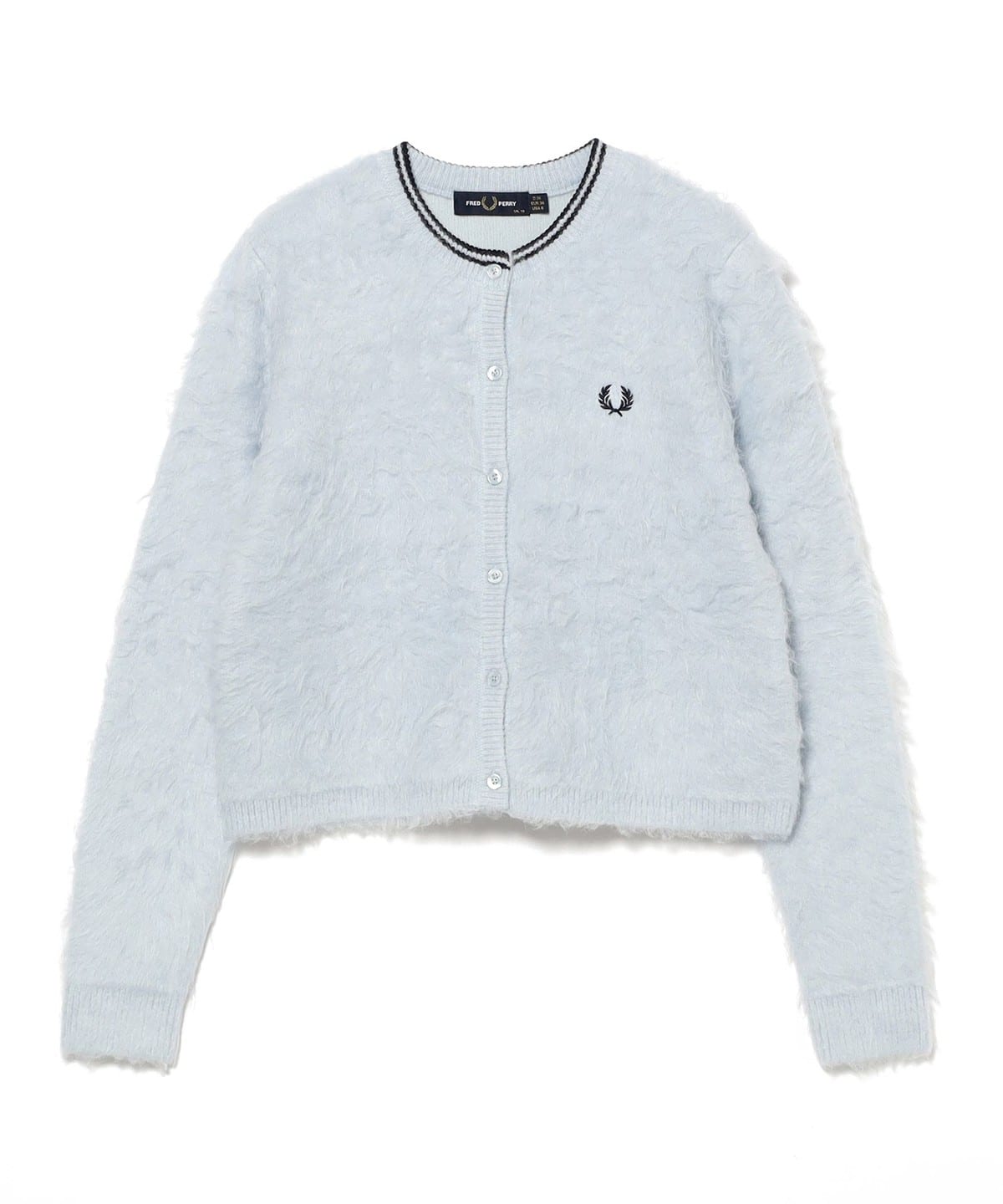 じゅん　FRED PERRY × BEAMS 別注カーディガン Ray BEAMS（レイ ビームス）【別注】FRED PERRY / Fluffy Crewneck