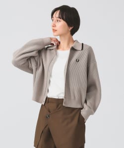 【別注】FRED PERRY / Tipped Collar Cardigan