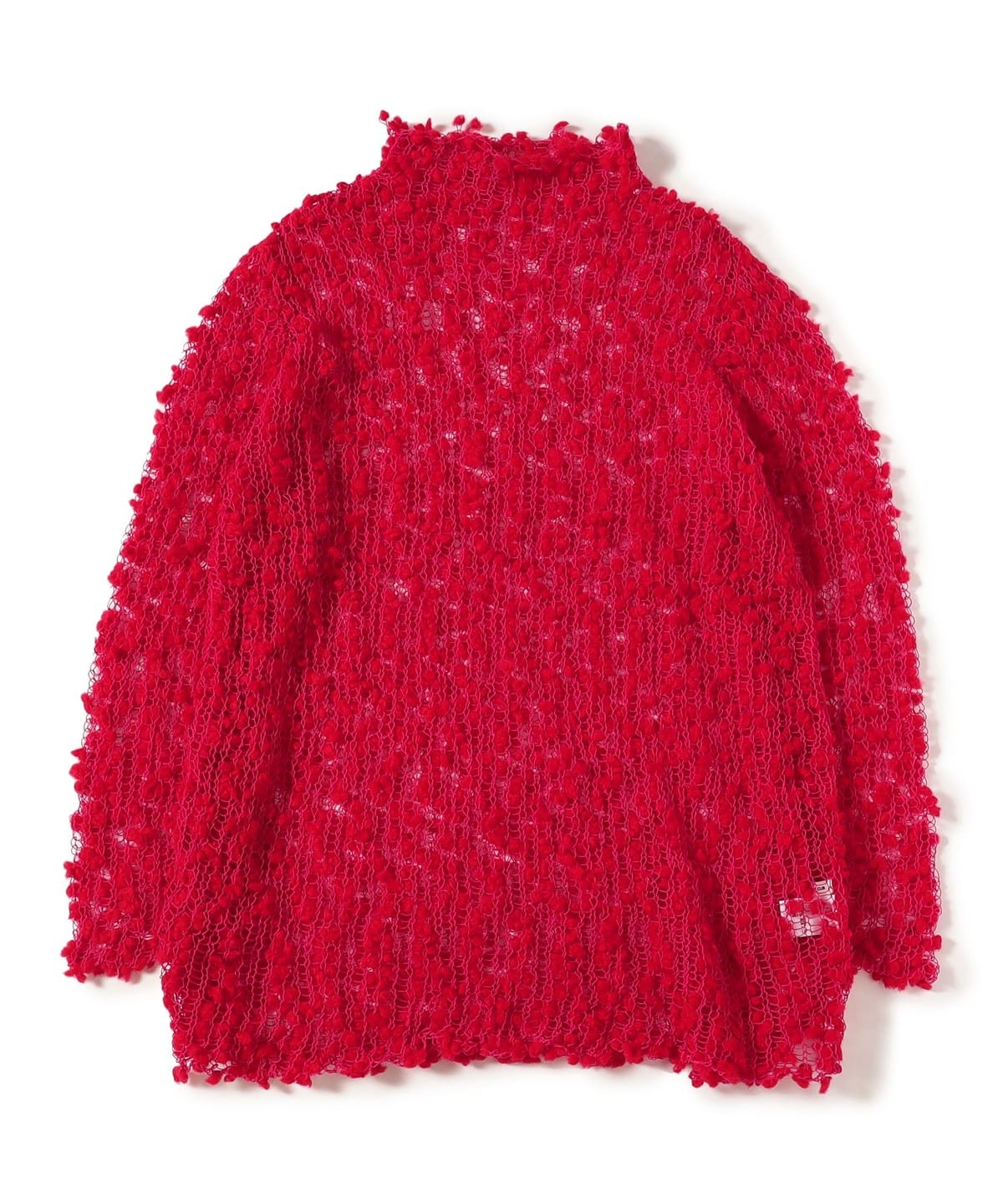 OPEN SESAME CLUB / POMPOM OVER TOPS トップス WOMEN RED ONE SIZE OPEN SESAME CLUB / POMPOM OVER TOPS トップス WOMEN RED ONE SIZE