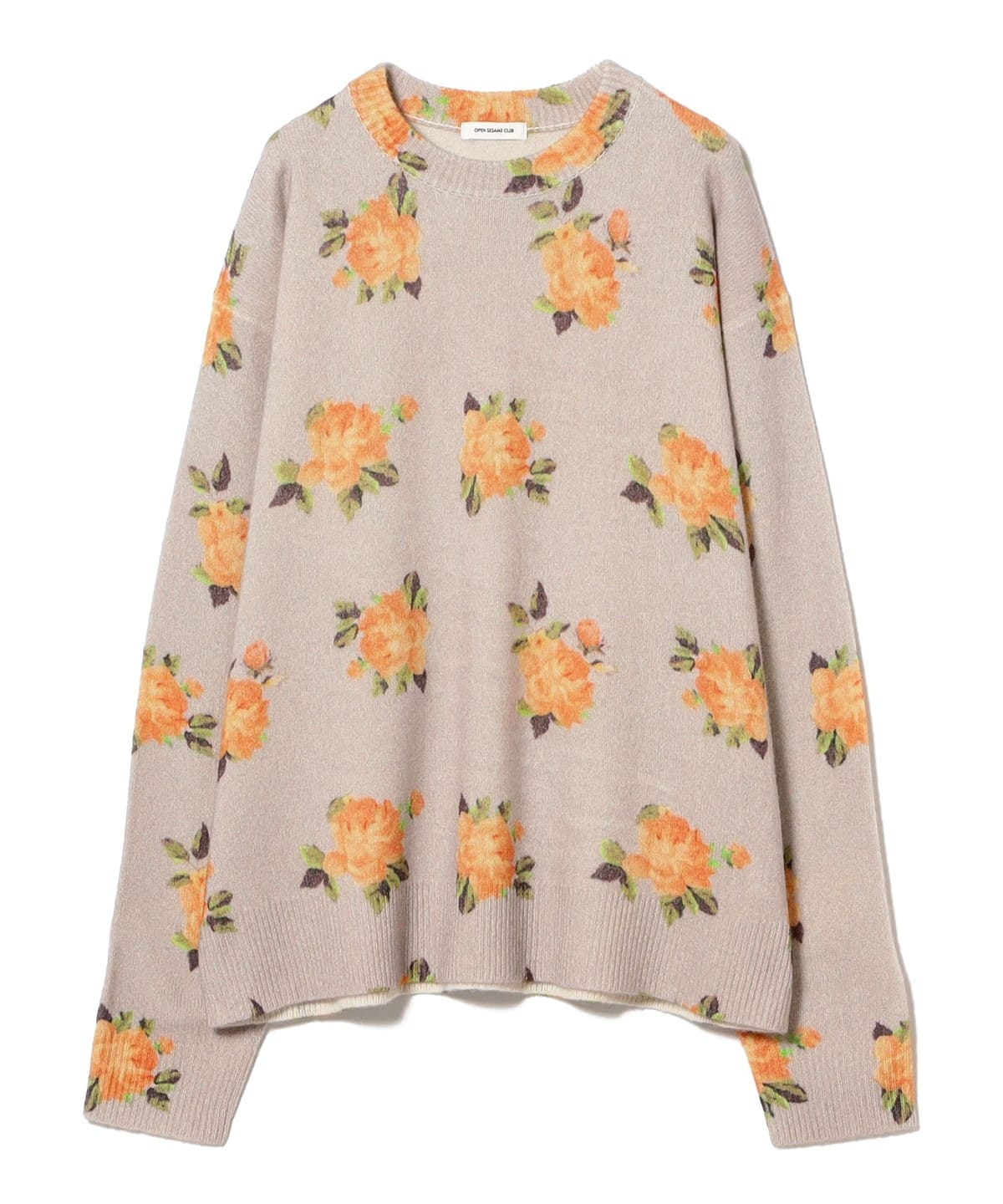 OPEN SESAME CLUB / BLOOM TOPS トップス WOMEN YELLOW ONE SIZE OPEN SESAME CLUB / BLOOM TOPS トップス WOMEN YELLOW ONE SIZE
