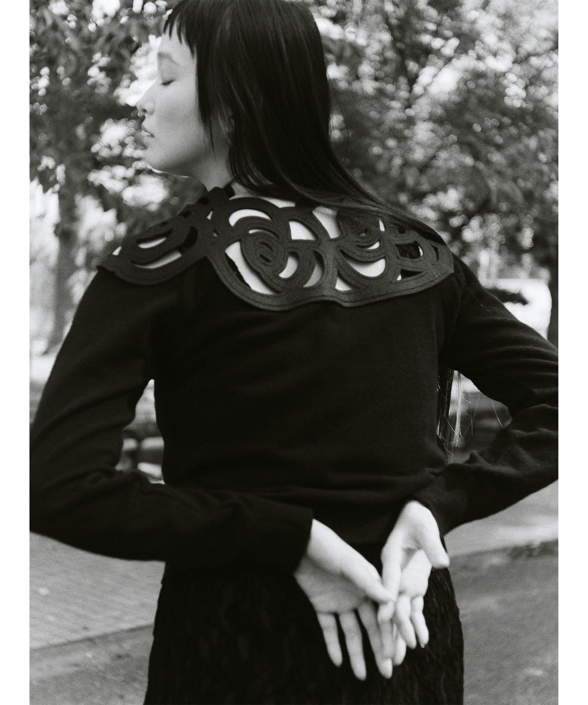 【別注】MIYAO ミヤオ / ニット カーディガン トップス WOMEN BLACK ONE SIZE 【別注】MIYAO ミヤオ / ニット カーディガン トップス WOMEN BLACK ONE SIZE