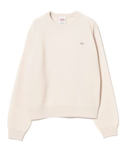 DANTON / WOMEN'S LAMBSWOOL CREW NECK KNIT PULLOVER