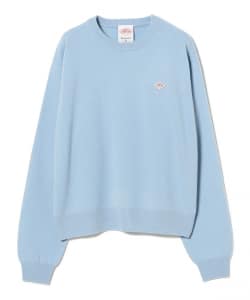 DANTON / WOMEN'S LAMBSWOOL CREW NECK KNIT PULLOVER