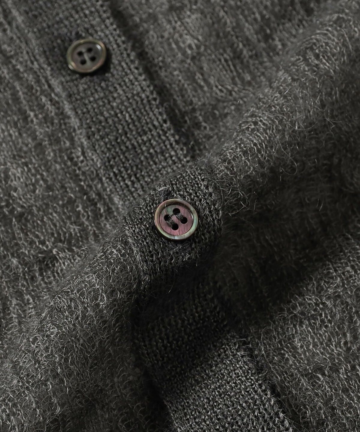 Ray BEAMS（レイ ビームス）babaco / Fine Mohair Silk Cardigan 