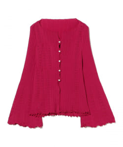 NADIA WIRE / Lace Wool Cardigan