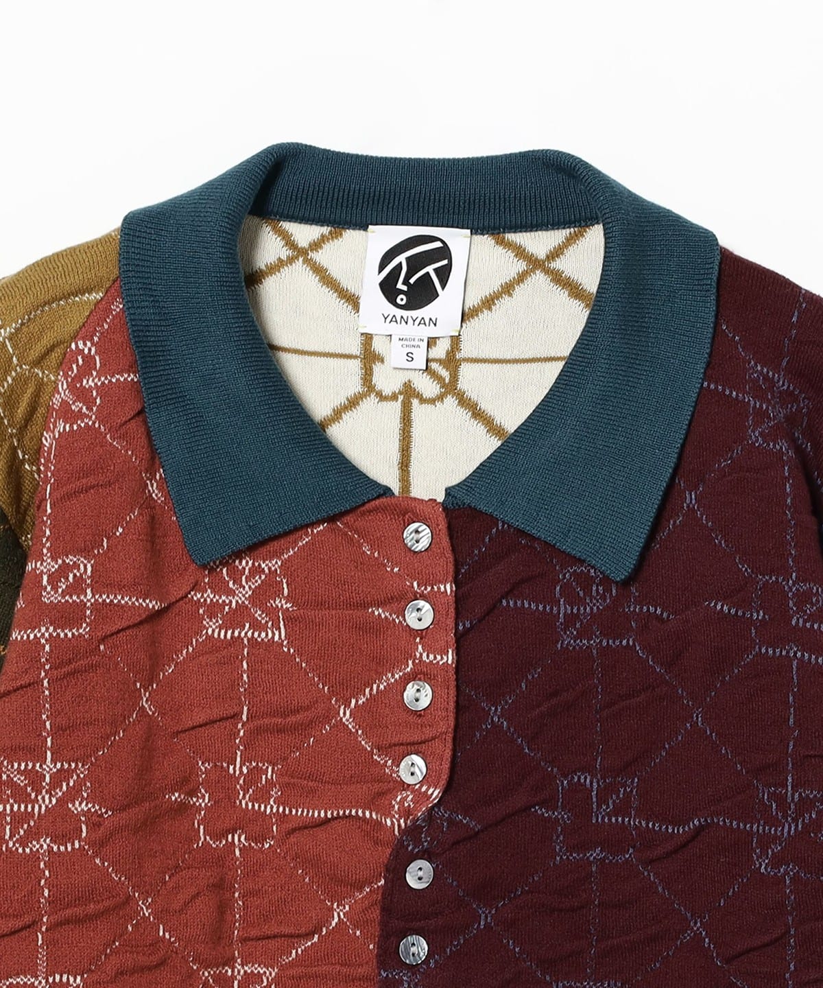 Ray BEAMS（レイ ビームス）【別注】YanYan / June collared cardigan