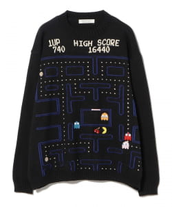 beautiful people / PAC-MAN jacquard knitted pullover