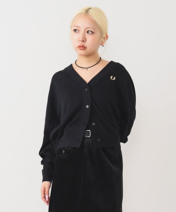 Ray BEAMS（レイ ビームス）FRED PERRY / V-Neck Cardigan（トップス