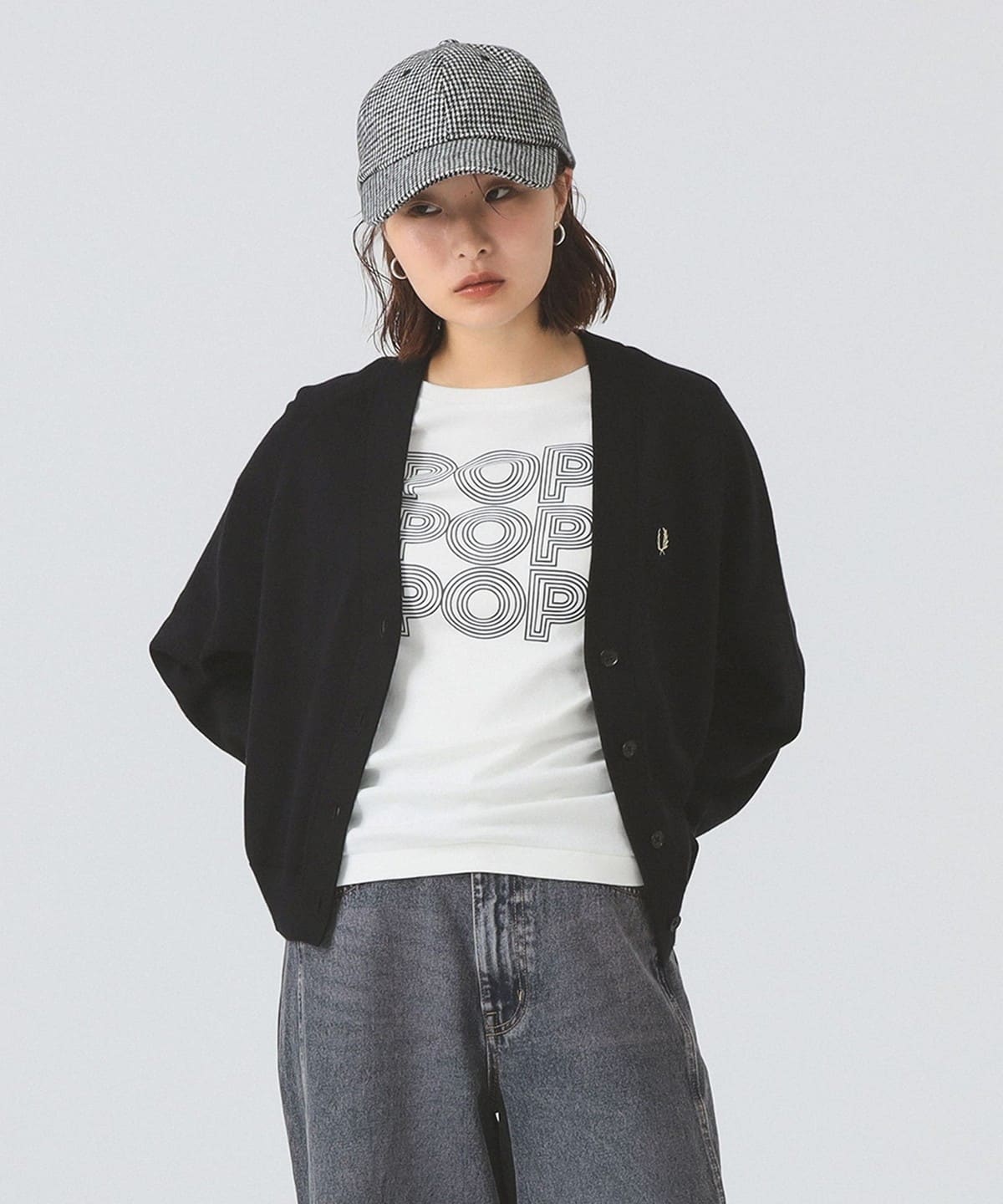FRED PERRY × Ray BEAMS カーディガン FRED PERRY - FRED PERRY × Ray BEAMS / 別注 カラー