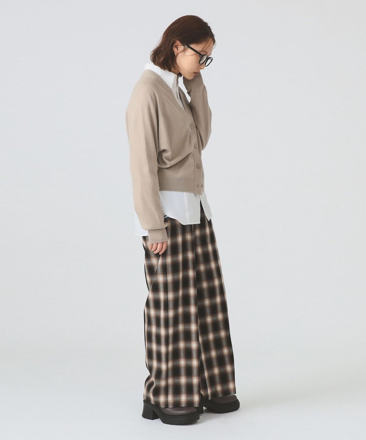 Ray BEAMS（レイ ビームス）FRED PERRY / V-Neck Cardigan（トップス