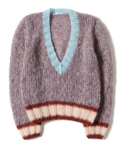 Maiami / Mohair Slim V-neck Pullover