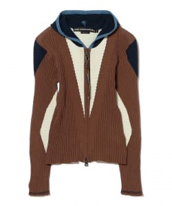 ANDERSSON BELL / RISA COLOR-BLOCKED KNIT ZIP-UP
