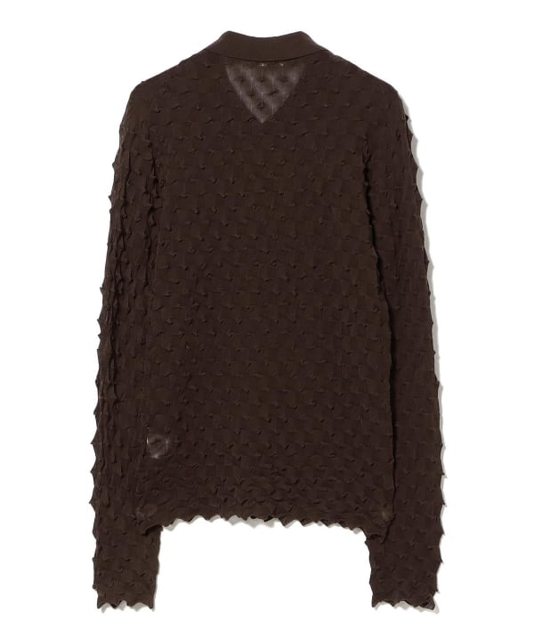 OPEN SESAME CLUB / ice cotton Polo cardigan