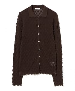 OPEN SESAME CLUB / ice cotton Polo cardigan