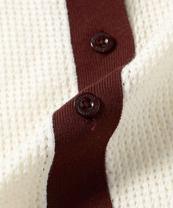 Ray BEAMS（レイ ビームス）【別注】FRED PERRY / リブ ニット