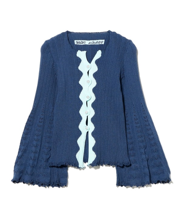 Ray BEAMS（レイ ビームス）Nadia Wire / Ripple Cardigan（トップス