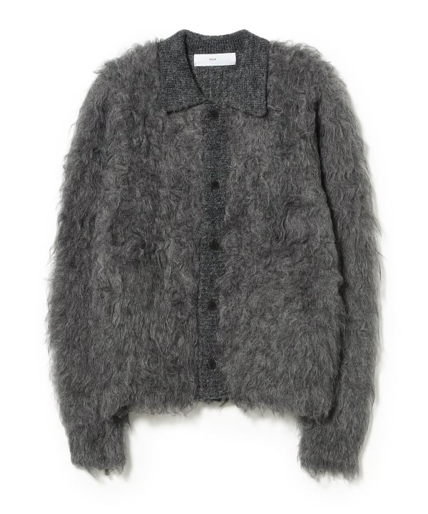 TOGA PULLA / SHAGGY KNIT CARDIGAN