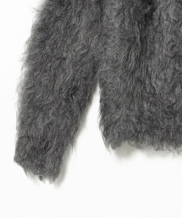 TOGA PULLA / SHAGGY KNIT CARDIGAN