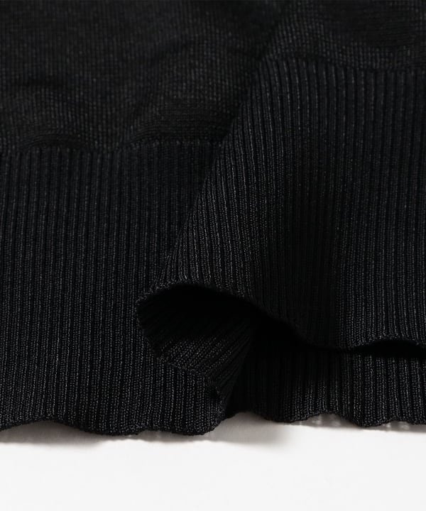 TOGA PULLA / SHEER KNIT HIGH NECK TOP