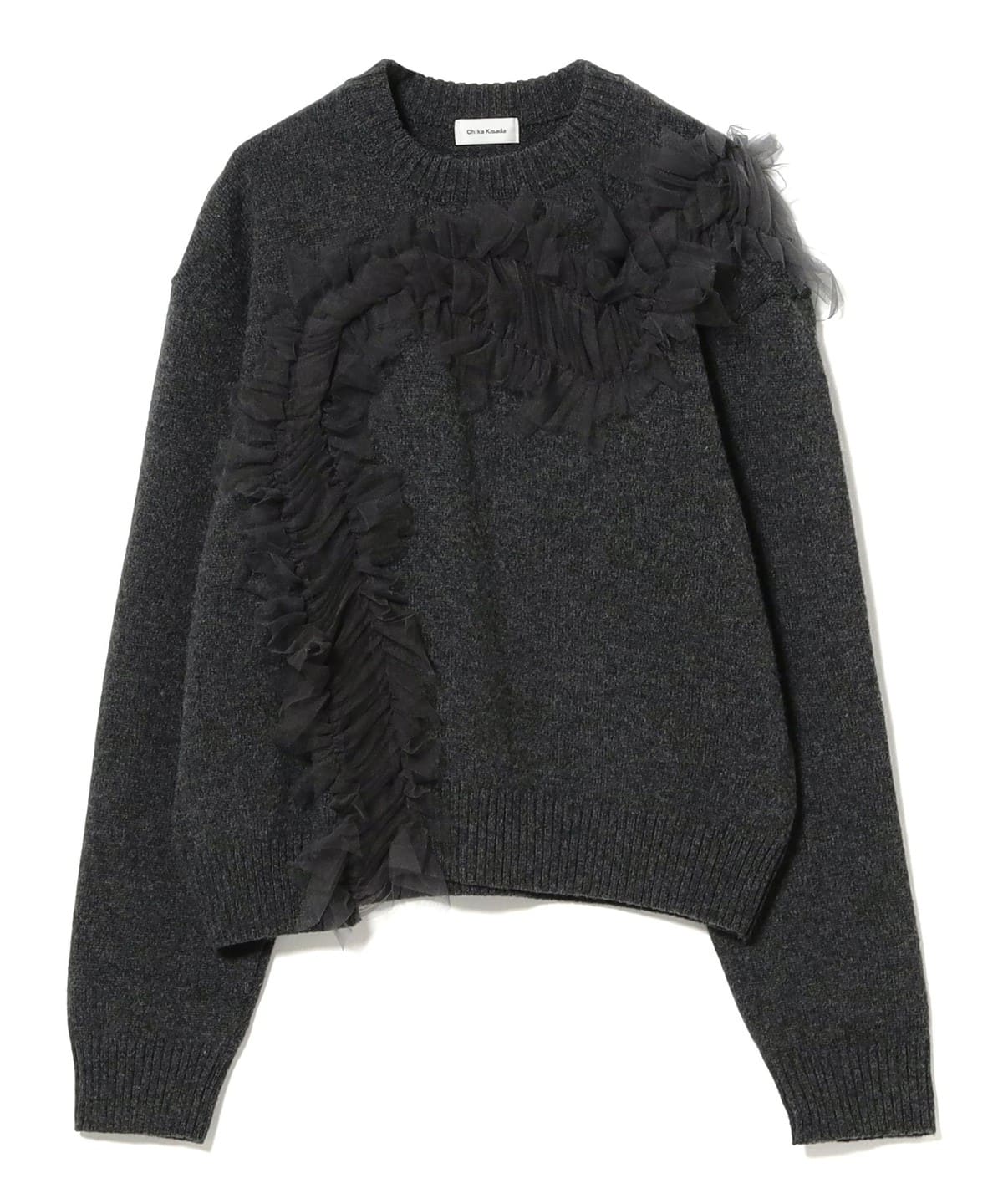 【美品】Chika Kisada 2024SS チュールニット プルオーバー BEAMS SELECTION for WOMEN（ビームス セレクション for ウィメン