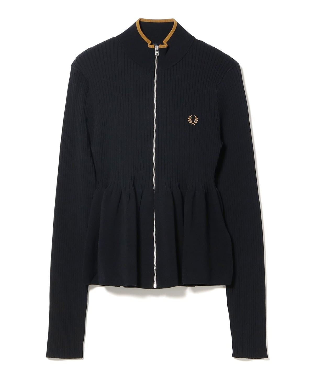 BEAMS【別注】 FRED PERRY/ジップカーディガン BEAMS SELECTION for WOMEN (BEAMS-up store currently open): FRED