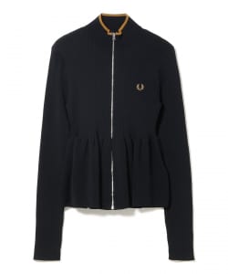 【ポップアップ開催中】FRED PERRY / ジップスルー ペプラム カーディガン