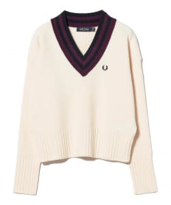 [Pop-up store now open] FRED PERRY / Bold Tipped V-neck Knit