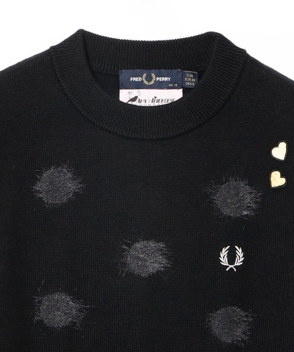 【ポップアップ開催中】FRED PERRY / ポルカドット ニット