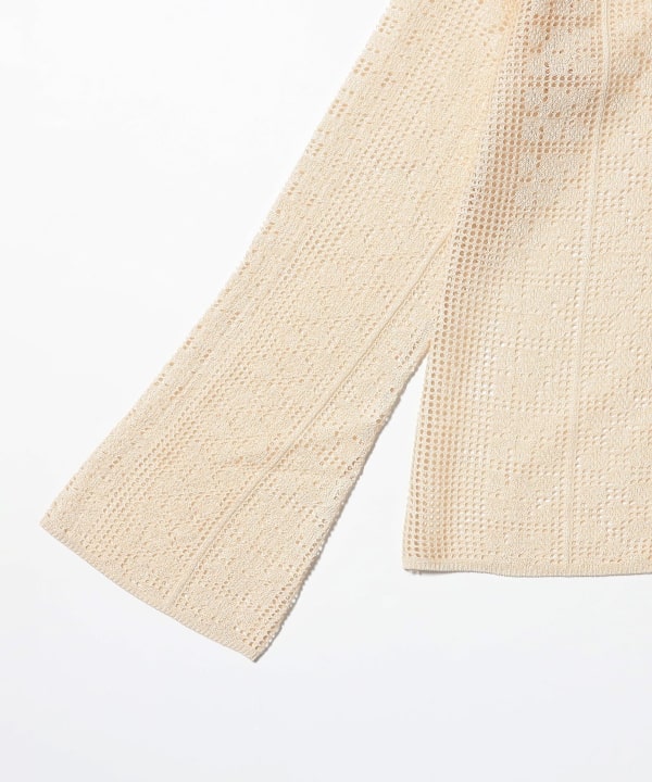 Patterned knit shirt