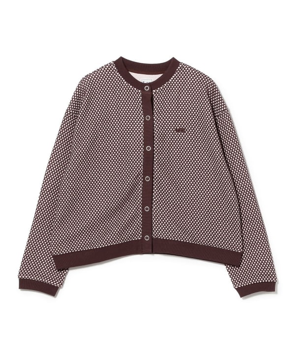 【別注】Lee × Ray BEAMS / ニット ジャカード カーディガン