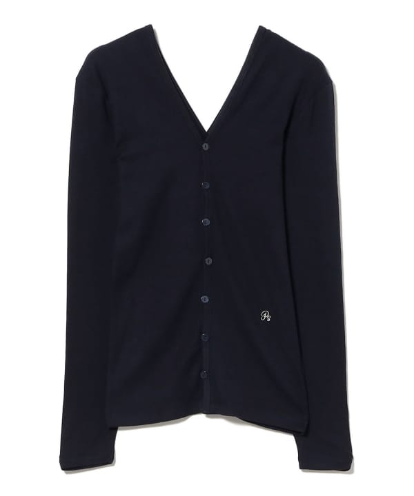 PISCESS / Ribbed Button Cardigan