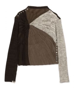 ANDERSSON BELL / ASYMMETRIC TWIST BUTTON TOP