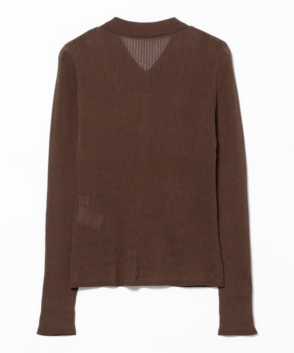 Camisole Set, Ribbed Polo Cardigan