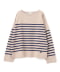 TOP BEIGE×BLUE